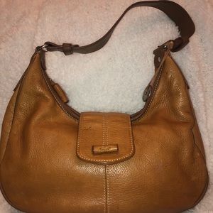 The sak leather camel color bag/purse